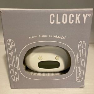 “Clocky” alarm clock